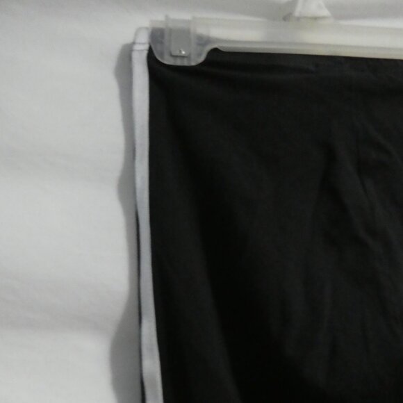 ADIDAS | kids 11 - 12 years - medium | Black Exercise Leggings | White Stripes - Picture 10 of 16
